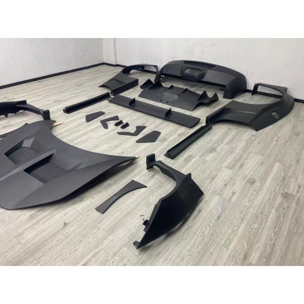 458 Ferrari Body Kit LB Style Front And Rear Bumper 2011 - 2014 Hood Spoiler For Car