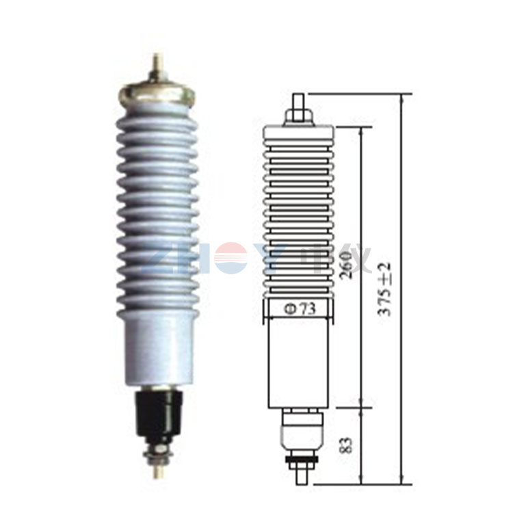 Porcelain Type Surge Arrester 10KV