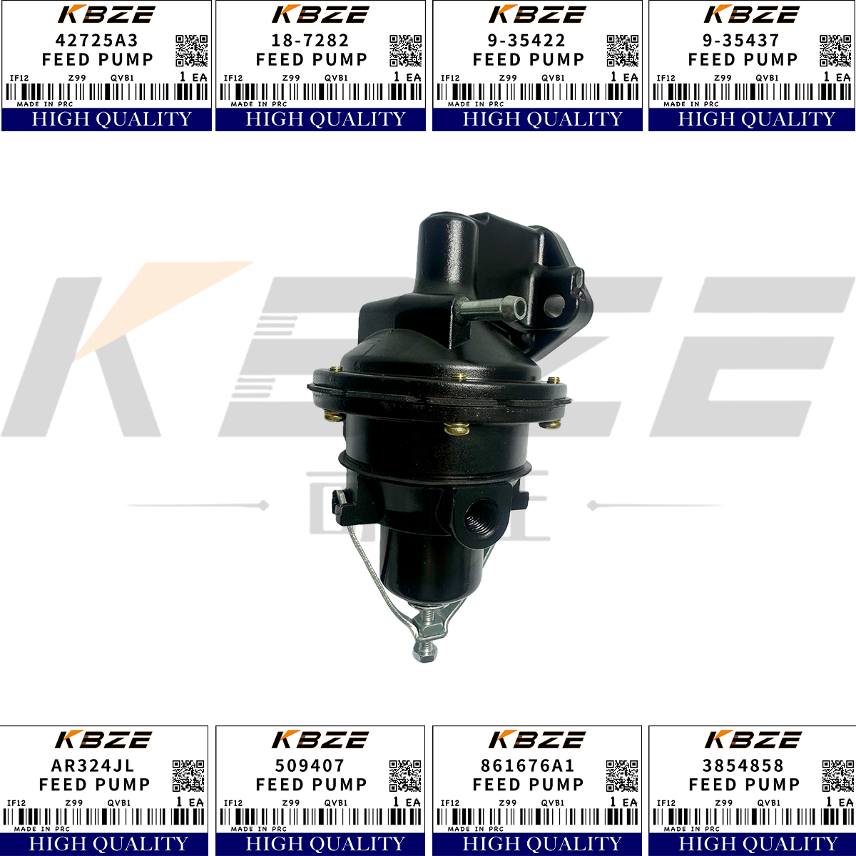 KBZE AR324JL 509407 861676A1 MERCRUISER VOLVO/PENTA OMC ENGINE 3854858 42725A3 9-35422 9-35437 FEED PUMP ASSY