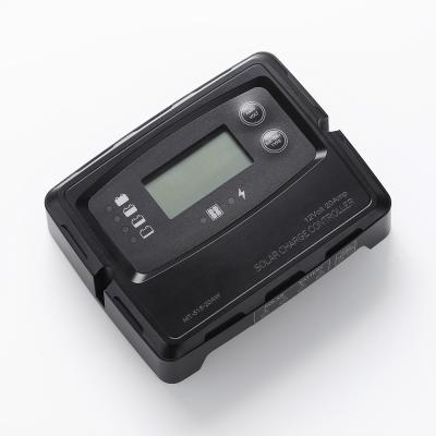 Contrôleur de charge solaire numérique LCD 12V 24V 15A PWM régulateur solaire de tension électrique