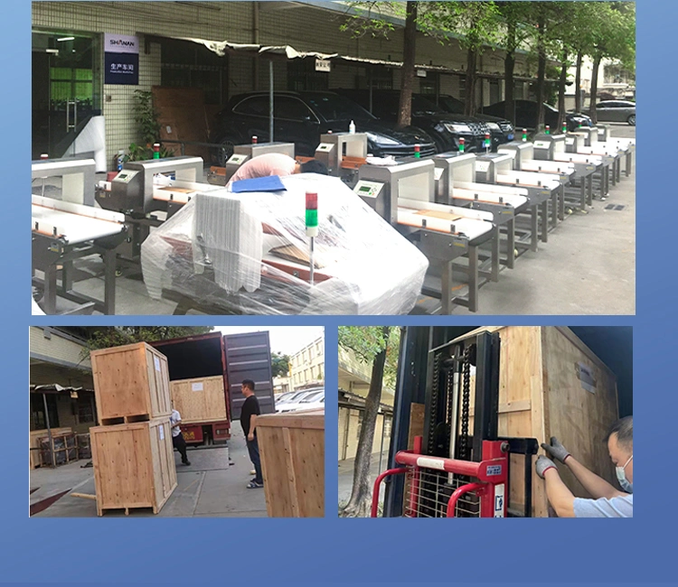 Промышленный детектор металлов для пищевых продуктов с туннелем конвейерного ремня для мяса пекарня закуска