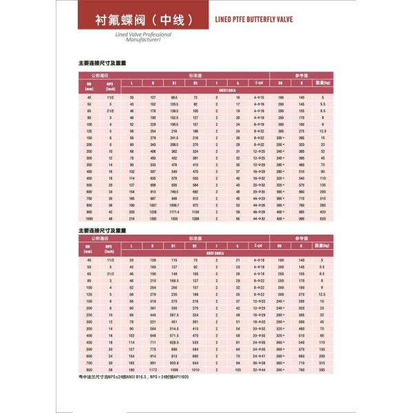 PE Lined Steel  Ball valve Butterfly valve check valve Fluorine stop valve Fluorine lined pipe fittings Fluorine