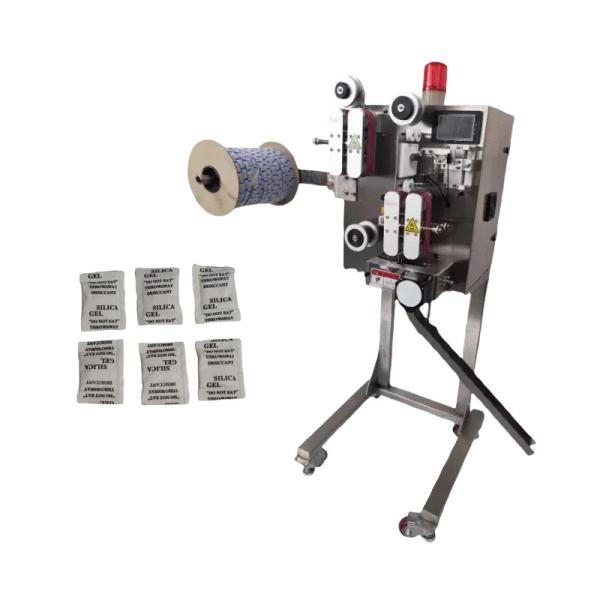Désoxydant à gel de silice automatique, inserteur de sachet de séchage pour sacs verticaux ou machines d'emballage horizontales