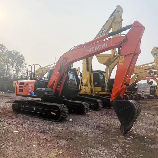 Mini Used Hitachi ZX120 Excavator 12 Ton ISUZU Engine 0.52m3 Bucket Capacity