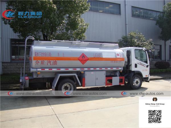 Caminhões distribuidores do combustível móvel de FAW 4x2 140HP 10cbm