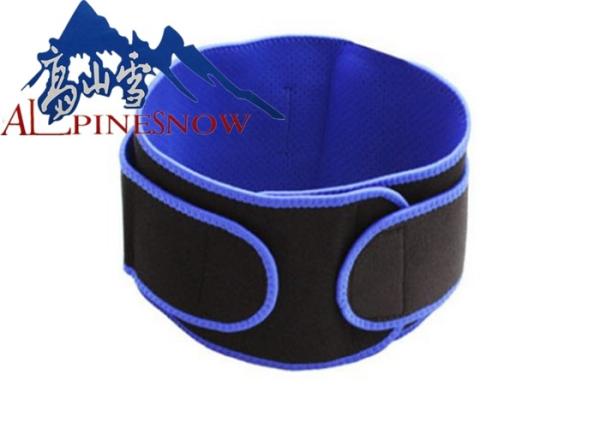 Une ceinture plus mince de taille noire du néoprène, ceinture FDA/CE de soutien de taille de gymnase approuvée