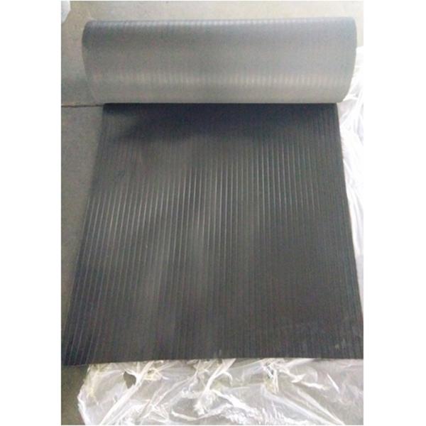 Commercial Soft Black Insulation Rubber Stall Mats , Dairy Cow Cubicle Mats