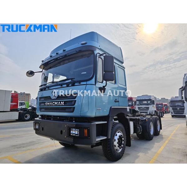 Two Sleepers 6x4 400HP SHACMAN F3000 Truck Head For Nigeria
