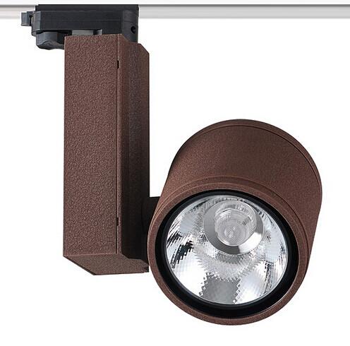 40watt 60watt COB aluminum led track light  for supermaket meat lighting 90-100lm/w 10/23/38 degree