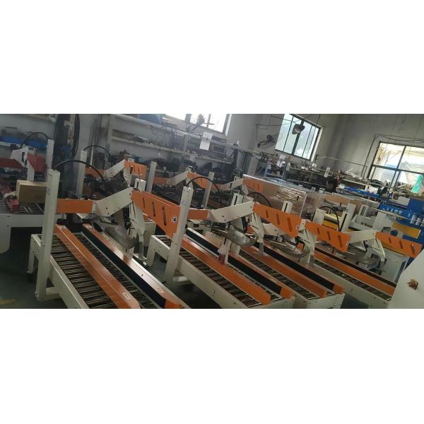 220V / 50Hz Power Supply Carton Box Tape Sealing Machine L1700×W830×H1450 Mm