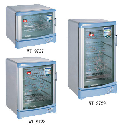 Double Hot Towel Warmer Cabinet Iron Materials 220V / 110V , 32L Capacity