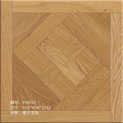 Plancher de parquet en bois de chêne