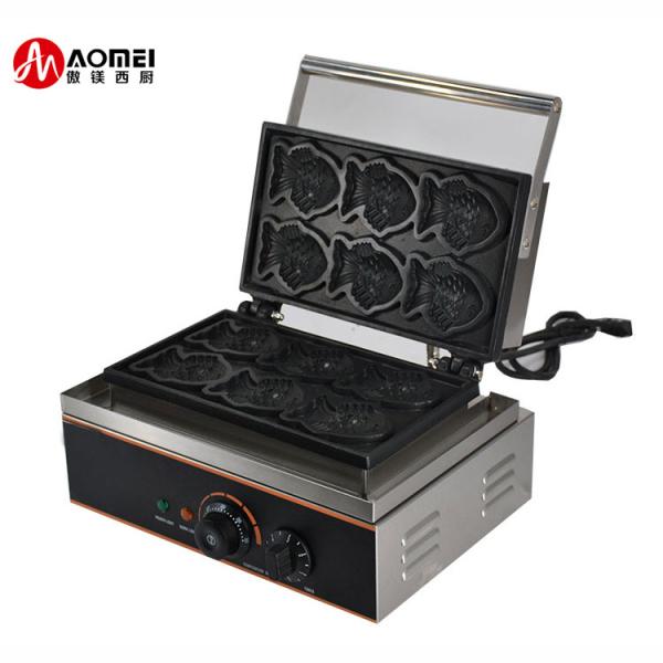 Непримечательная поверхность для приготовления пищи Электрический корейский MiNi Taiyaki Maker для гостиниц и пекарей