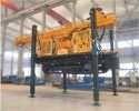 Crawler Mounted Water Well Drilling Rig SNR-350B Drilling With Air Compressor Or Mud Pump