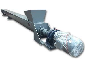 Professional Pellets U Trough Screw Conveyor Carbon Steel Sprial Feeder