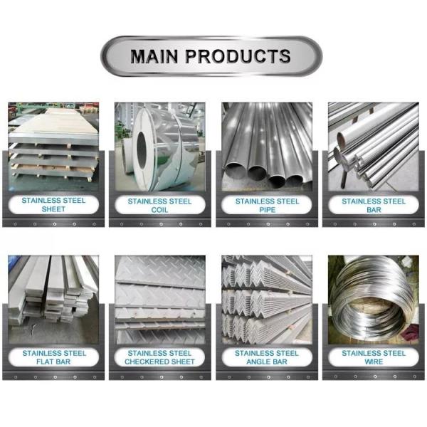 Hot Rolled 443 Stainless Steel Flat Bar Multipurpose Rectangle Shape
