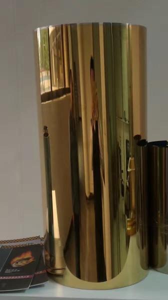 Hot sale Newest Stainless Steel Mirror Gold Color Strip Coils In Foshan Suppliers Factory Price