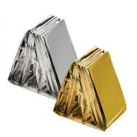 Única cobertura térmica da sobrevivência da emergência do salvamento da cobertura de espaço do polietileno de Mylar da folha