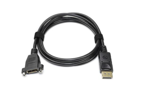 Displayport To Displayport Extension Cable DP Male To Female Support 4K@60Hz