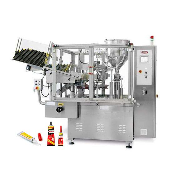 50mm Tube 180ml 1.5KW Liquid Filling Sealing Machine