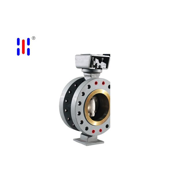 Carbon Steel High Temperature Butterfly Valve SS304 Disc Triple Eccentric Valve
