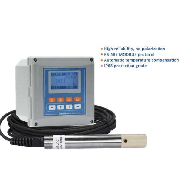Analizador Digital de la conductividad de 4 electrodos con la remuneración de temperatura automática