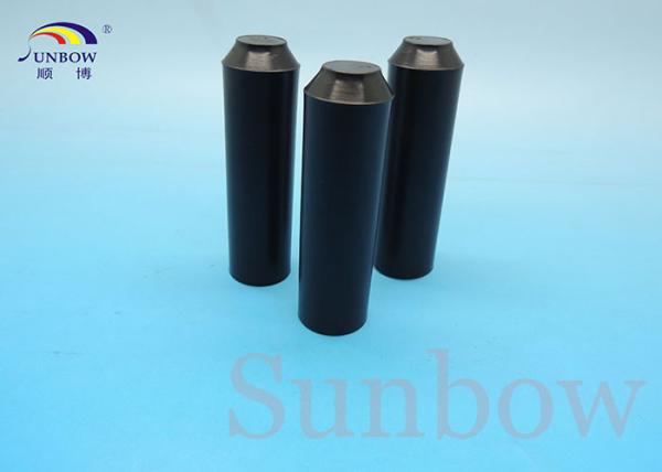 Black Polyolefin Heat Shrink End Cap Cable Accessories