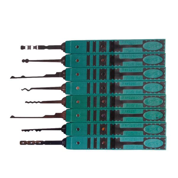 Hooked Auto Locksmith Tools KLOM South Korea 32 Lily Set Soft-plastic Handle