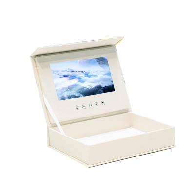 Innovative 7 Inch LCD Screen Video Gift Box with Built-in Screen and Speakers Perfect for Promotions and Advertising