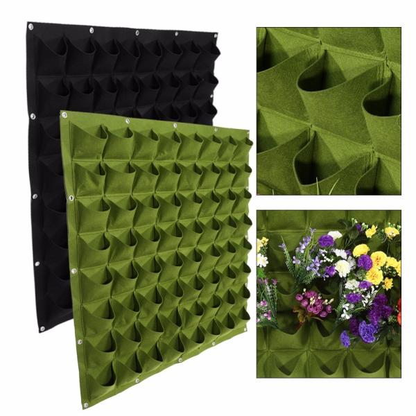 OEM Vertical Hanging 36 Pocket Planting Non Woven Grow Bags