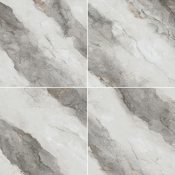 Eco-friendly 1000x1000mm Indoor Floor Polished Luxury Stone Tiles For Dining Room and Bedroom 3 Styles