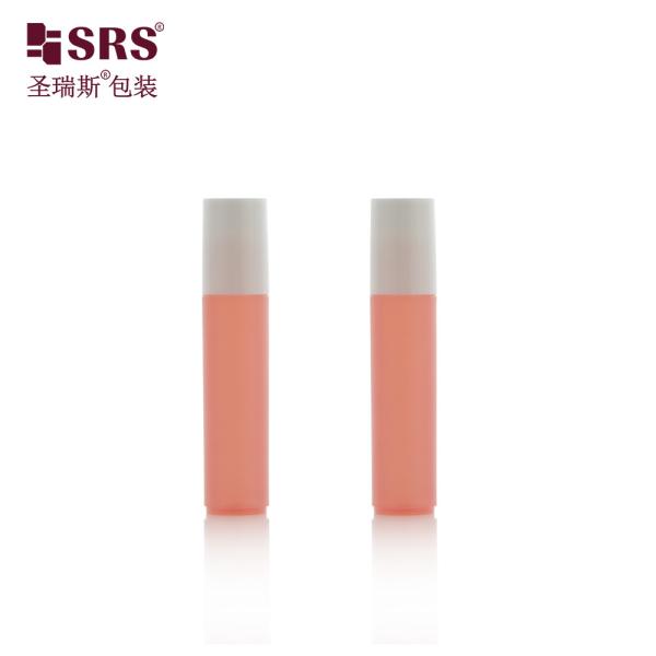 Matte Frosted Finish 10ml White PP Roll On Bottle for Essential Oil