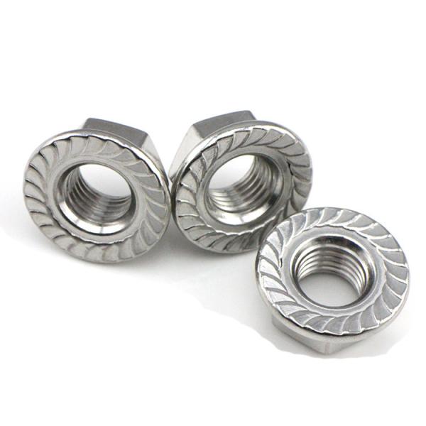 ISO 4161 / DIN 6923 Hexagon Flange Nuts Steel Supplier Wide Size Range