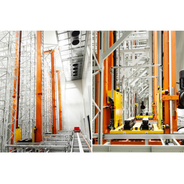 Cold Storage Warehouse Pallet Stacker Crane ASRS Logistics Center Automatic Storage And Retrieval System