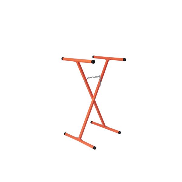 Folding Work Stand YD81-006A: Single Chain Height Adjustment, Orange/OEM, for Auto/DIY/Workshop Use