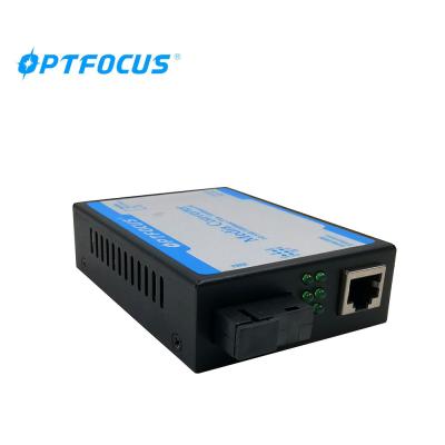 Ethernet Fiber Media Converter SC Single Fiber Single Mode 60KM