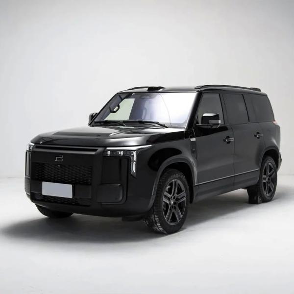 Chinese Baic Jishi 01 Série Long Range Polar Stone 01 Véhicule électrique avec 476 chevaux maximum et grand SUV de luxe