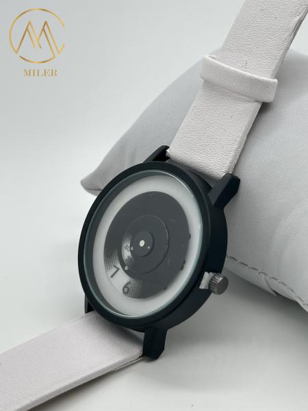 Leather Strap Waterproof Quartz Movement Kids Wrist Watch with Colors Option