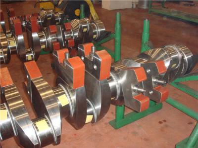 Forged Marine Crankshaft , Diesel Engine Crankshaft Standard Size  . Fast Delivery