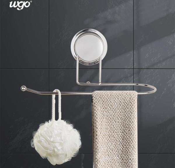 Self Adhesive Bathroom Paper Roll Holder Strongly Holding Power Suction Fixed