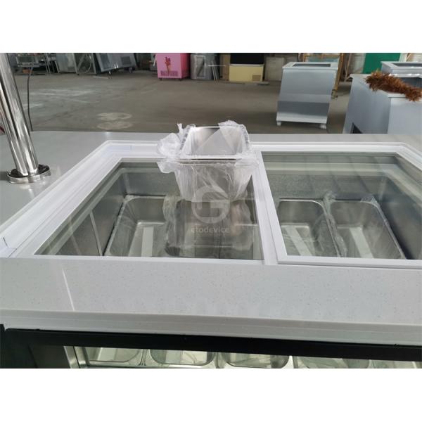 OEM CE Approved 4 Wheels Cargo Bike with Freezer Food Vending Carts for Sale Ice Cream Electric Tricycle