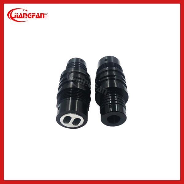 Jumper 2 Core Fiber Optic Fan Out Kit Armored Splitter Round Aluminum Alloy