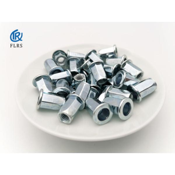 M10 Flat Head Hexagon Rivet Nuts UNC Thread YJT 8003