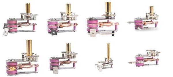 Zy3 Electrical Oven Iron Action Adjustable Bimetal Thermal Cut Off Switch KST Series Thermostats KST 205 Thermostat