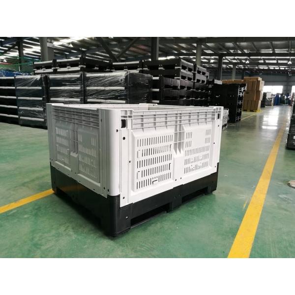 Convenient Folding Plastic Pallet Box Bin for Fruit and Vegetable Industrial Furniture