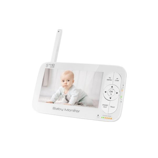 5 Inch 1080P Wireless Baby Monitor with Sound Detection
