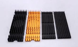 Aluminum Heatsink Aluminum Extrusion Part for Computer Towers