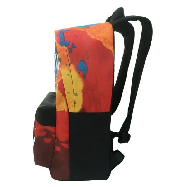 Printed backpack women Korean version 2018 new travel backpack men's university student bag academic style