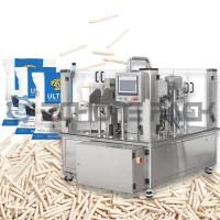 Machine d'emballage de déchets de chats Granule solide Pesée intelligente Décharge étanchéité balayage de poussière Aspiration