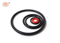 Rojo Negro Color personalizado EPDM Tipos de material de goma O-ring Sellos para aplicaciones de alta presión